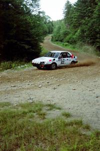 Jeff Field / Dave Weiman Dodge Shadow on SS3, E. Town East.