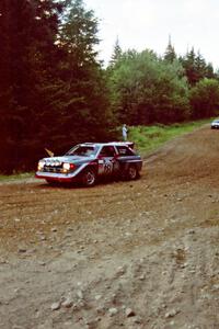 Jose Vicente / Peter Watt VW Fox Kit Car V6 on SS3, E. Town East.