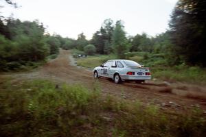 Colin McCleery / Jeff Secor Ford Sierra XR4i on SS3, E. Town East.