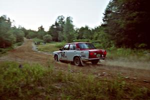 Dan Cook / Bill Rhodes Datsun 510 on SS3, E. Town East.