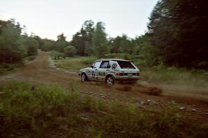 Jon Hamilton / Ken Sabo VW Rabbit on SS3, E. Town East.