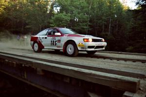 Jon Bogert / Daphne Bogert Toyota Celica All-Trac on SS3, E. Town East.