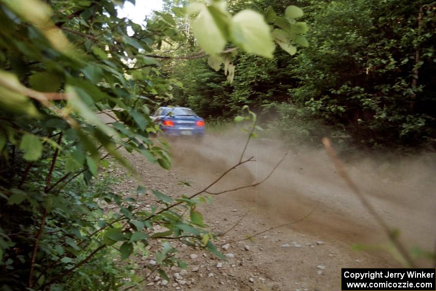 Noel Lawler / Charles Bradley Hyundai Tiburon on SS3, E. Town East.