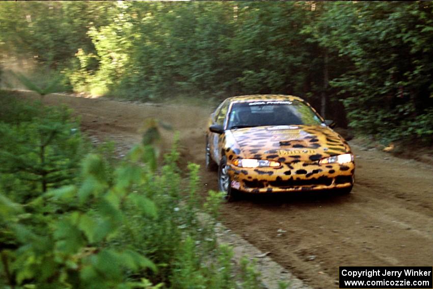 Doug Shepherd / Pete Gladysz Mitsubishi Eclipse on SS3, E. Town East.