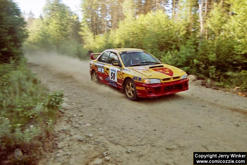 Steve Gingras / Bill Westrick Subaru Impreza 2.5RS on SS3, E. Town East.