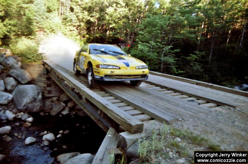 Lauchlin O'Sullivan / John Dillon Mitsubishi Eclipse on SS3, E. Town East.