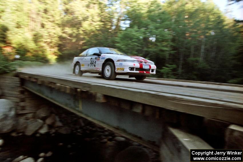 Bruce Perry / Phil Barnes Eagle Talon TSi on SS3, E. Town East.