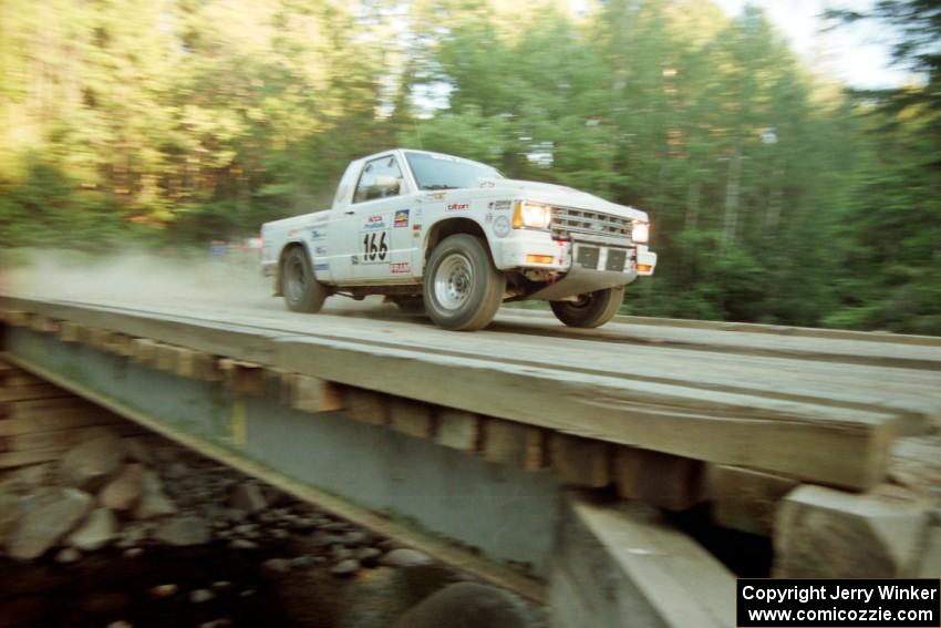 John Daubenmier / Stan Rosen Chevy S-10 on SS3, E. Town East.