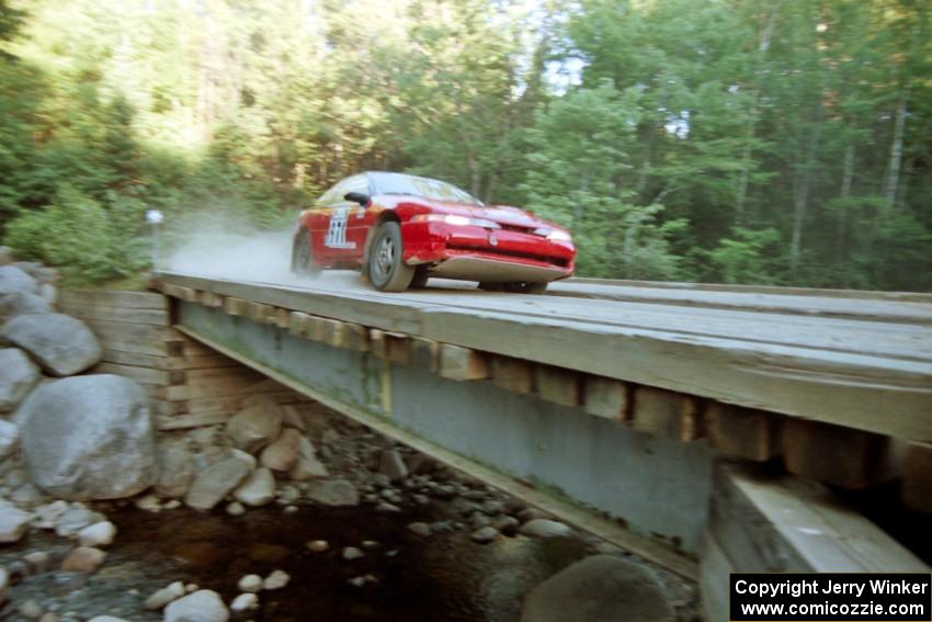 Brendan Cunningham / Paul McClean Eagle Talon TSi on SS3, E. Town East.