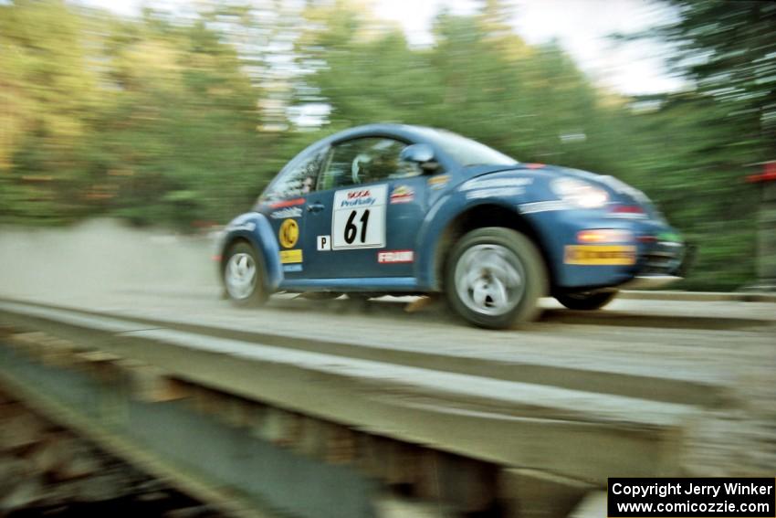 Mike Halley / Ole Holter VW New Beetle on SS3, E. Town East.