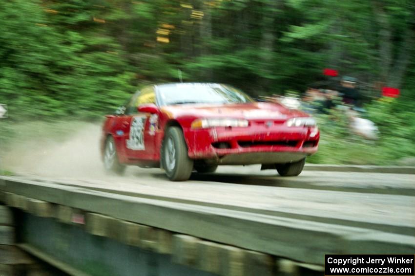 Shane Mitchell / Paul Donnelly Eagle Talon on SS3, E. Town East.