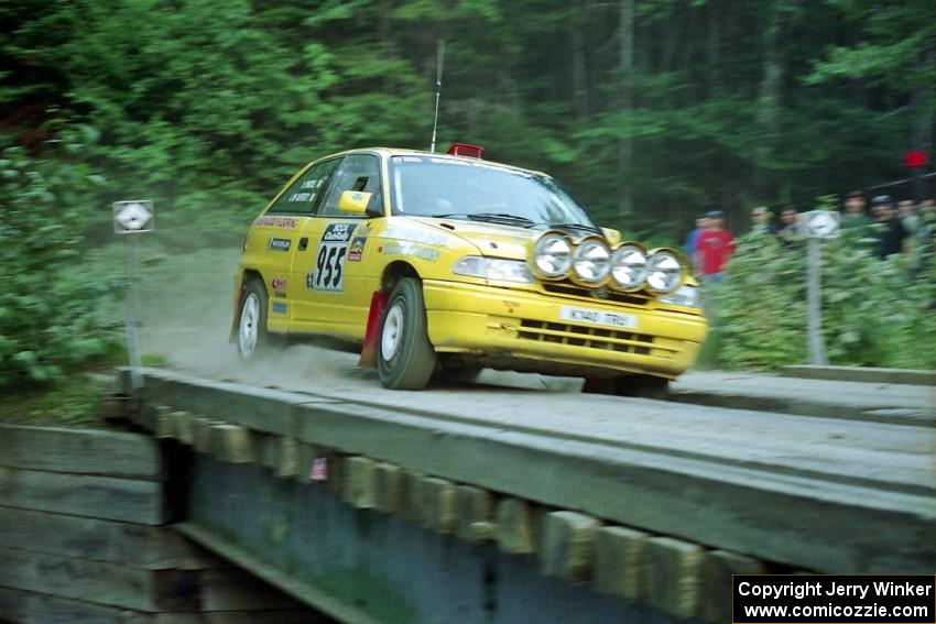 Padraig Purcell / Shaine O'Neil Vauxhall Astra GSi on SS3, E. Town East.