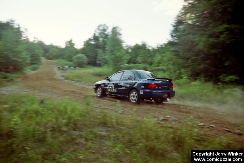 Don Kennedy / Matt Kennedy Subaru Impreza on SS3, E. Town East.