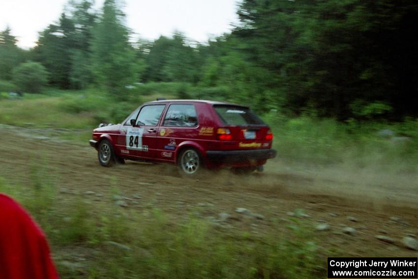 J.B. Niday / Diane Sargent VW GTI on SS3, E. Town East.