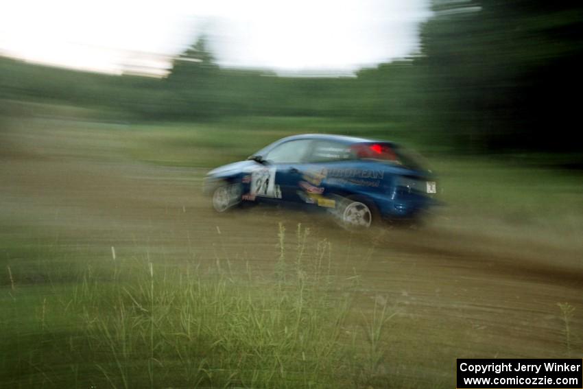 Craig Peeper / Ian Bevan Ford Focus on SS3, E. Town East.