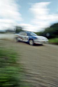 Paul Choiniere / Jeff Becker Hyundai Tiburon on SS5, Parmachenee West.