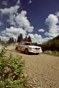 Frank Sprongl / Dan Sprongl Audi S2 Quattro on SS5, Parmachenee West.