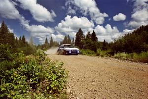 Ramana Lagemann / Russ Hughes Subaru WRX STi on SS5, Parmachenee West.