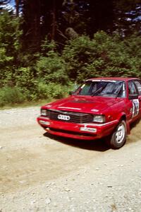 Jon Kemp / Rod Hendicksen Audi 4000 Quattro on SS5, Parmachenee West.