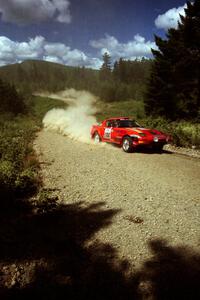 Andrew Havas / Melanie Kelly Mazda RX-7 on SS5, Parmachenee West.