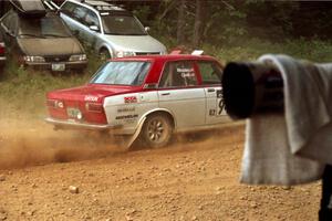 Dan Cook / Bill Rhodes Datsun 510 on SS5, Parmachenee West.