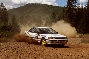 Tom Brann / Brendan Bohan Subaru Legacy on SS5, Parmachenee West.