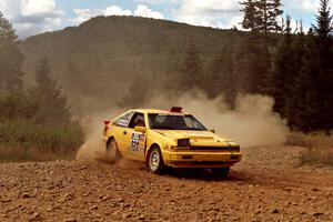 Scott Kreisler / Keith Kreisler Nissan 200SX on SS5, Parmachenee West.