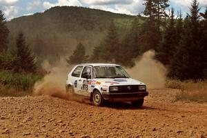 Pablo Sanfrancisco / Rob Bergstrom VW GTI on SS5, Parmachenee West.