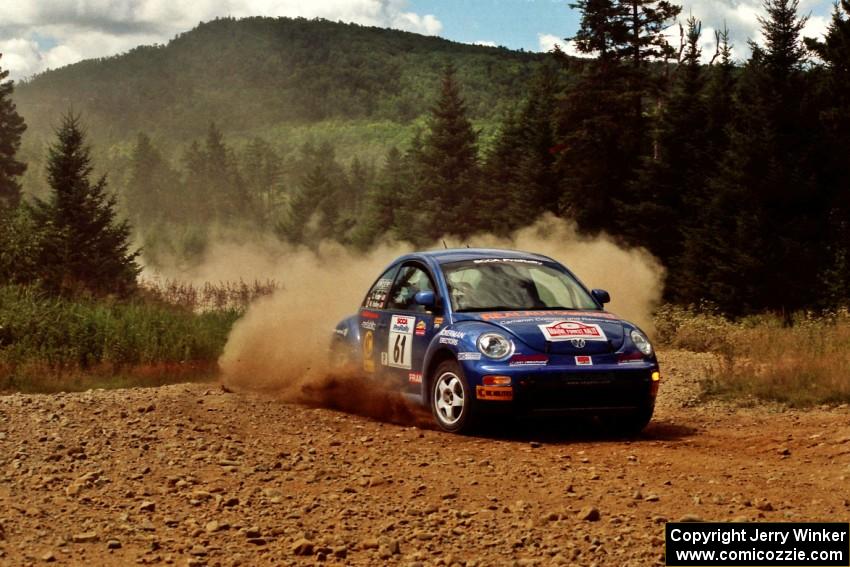 Mike Halley / Ole Holter VW New Beetle on SS5, Parmachenee West.