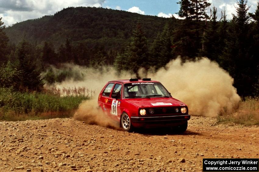 J.B. Niday / Diane Sargent VW GTI on SS5, Parmachenee West.