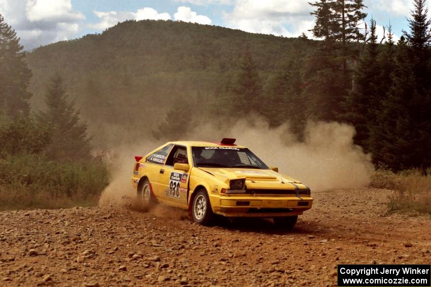 Scott Kreisler / Keith Kreisler Nissan 200SX on SS5, Parmachenee West.