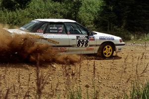 Tom Brann / Brendan Bohan Subaru Legacy on SS6, Parmachenee East.