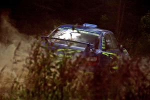 Mark Lovell / Steve Turvey Subaru WRX STi on SS6, Parmachenee East.