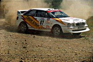 Frank Sprongl / Dan Sprongl Audi S2 Quattro on SS6, Parmachenee East.