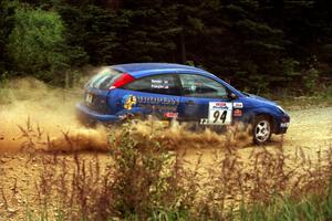 Craig Peeper / Ian Bevan Ford Focus on SS6, Parmachenee East.