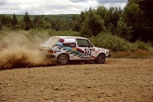 Robin Jones / Chris Dedmont VW GTI on SS6, Parmachenee East.