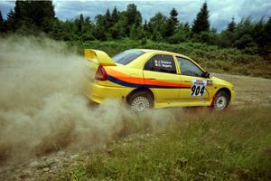 John Drislane / Declan Hegarty Mitsubishi Lancer Evo IV on SS7, Parmachenee Long.