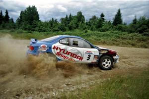 Noel Lawler / Charles Bradley Hyundai Tiburon on SS7, Parmachenee Long.