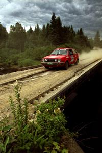 John Rahill / Vlad Hladky VW GTI on SS7, Parmachenee Long.