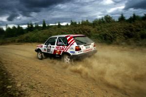 Tony Chavez / Doug Robinson VW GTI on SS7, Parmachenee Long.