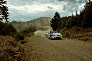 Andy Bornhop / Paula Gibeault Hyundai Tiburon on SS7, Parmachenee Long.