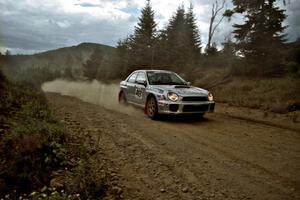 Wyeth Gubelmann / Therin Pace Subaru WRX on SS7, Parmachenee Long.