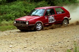 Richard Pilczuk / Brian Pilczuk VW GTI on SS7, Parmachenee Long.