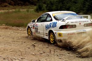 Guy Anderson / Alex Gelsomino Acura Integra Type R on SS7, Parmachenee Long.