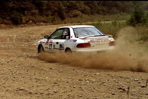 Greg Healey / John MacLeod Subaru Impreza on SS7, Parmachenee Long.