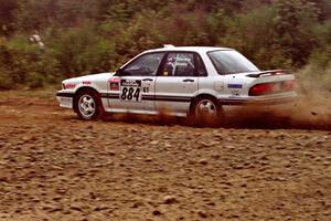 Tim Stevens / Caroline Bosley Misubishi Galant VR-4 on SS7, Parmachenee Long.