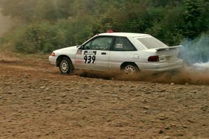 Donal Mulleady / Damien Treanor Ford Escort GT on SS7, Parmachenee Long.