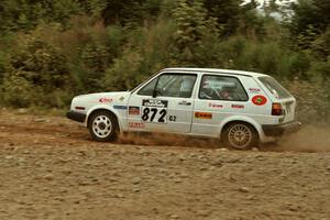 Erik Christiansen / Eddie Fiorelli VW Golf on SS7, Parmachenee Long.