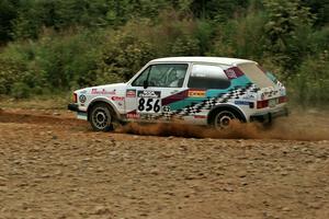 Robin Jones / Chris Dedmont VW GTI on SS7, Parmachenee Long.