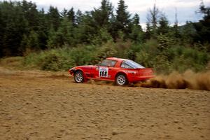 Andrew Havas / Melanie Kelly Mazda RX-7 on SS7, Parmachenee Long.